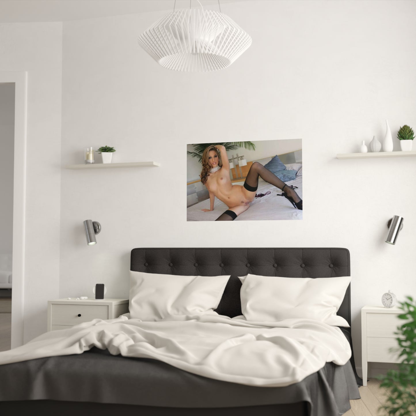 Satin Posters (210gsm) Pornstar Jenna Haze Nude