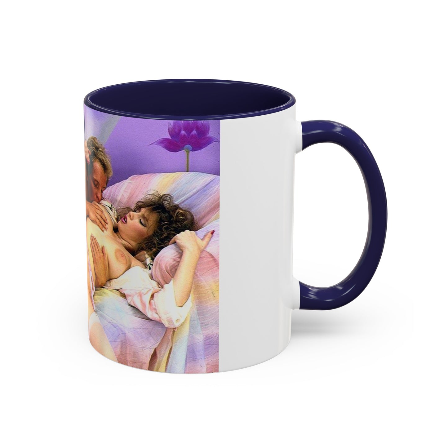 Accent Coffee Mug (11, 15oz) Traci Lords Nude Naked Retro