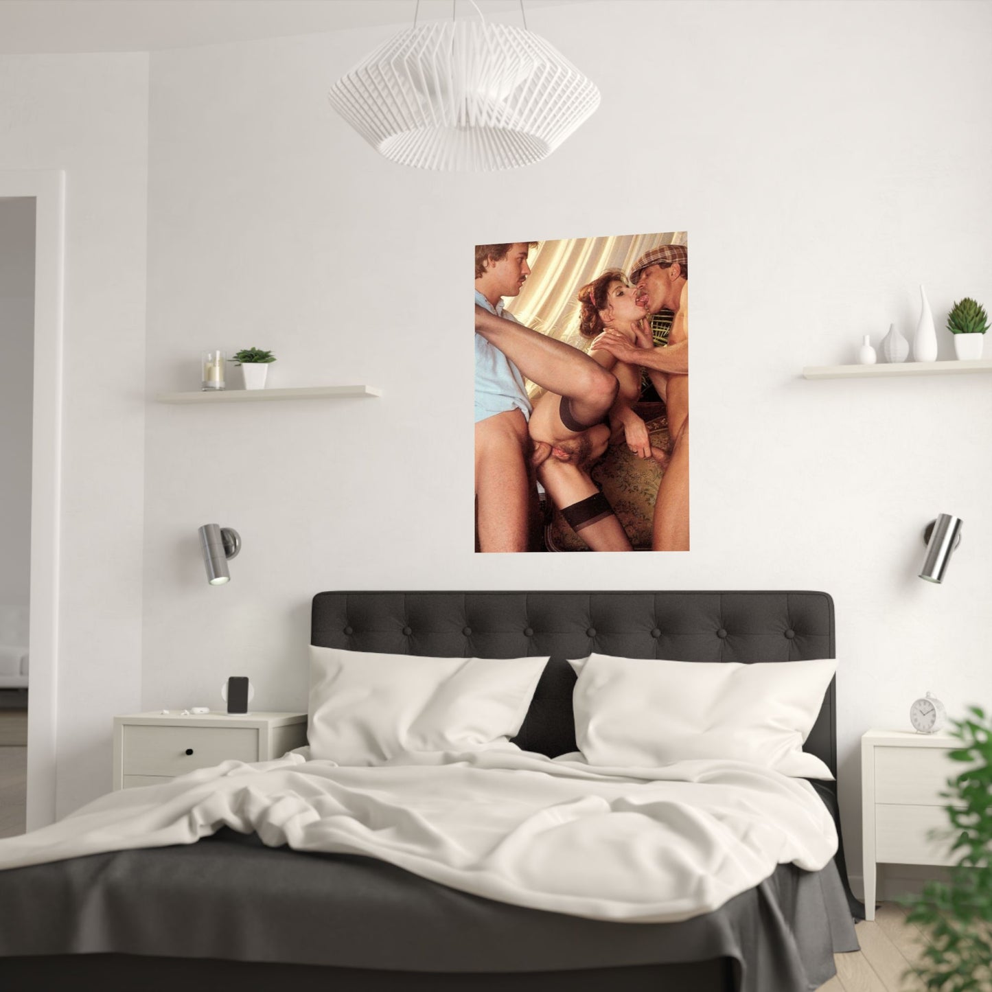 Satin Posters (210gsm) Retro Porn Scene