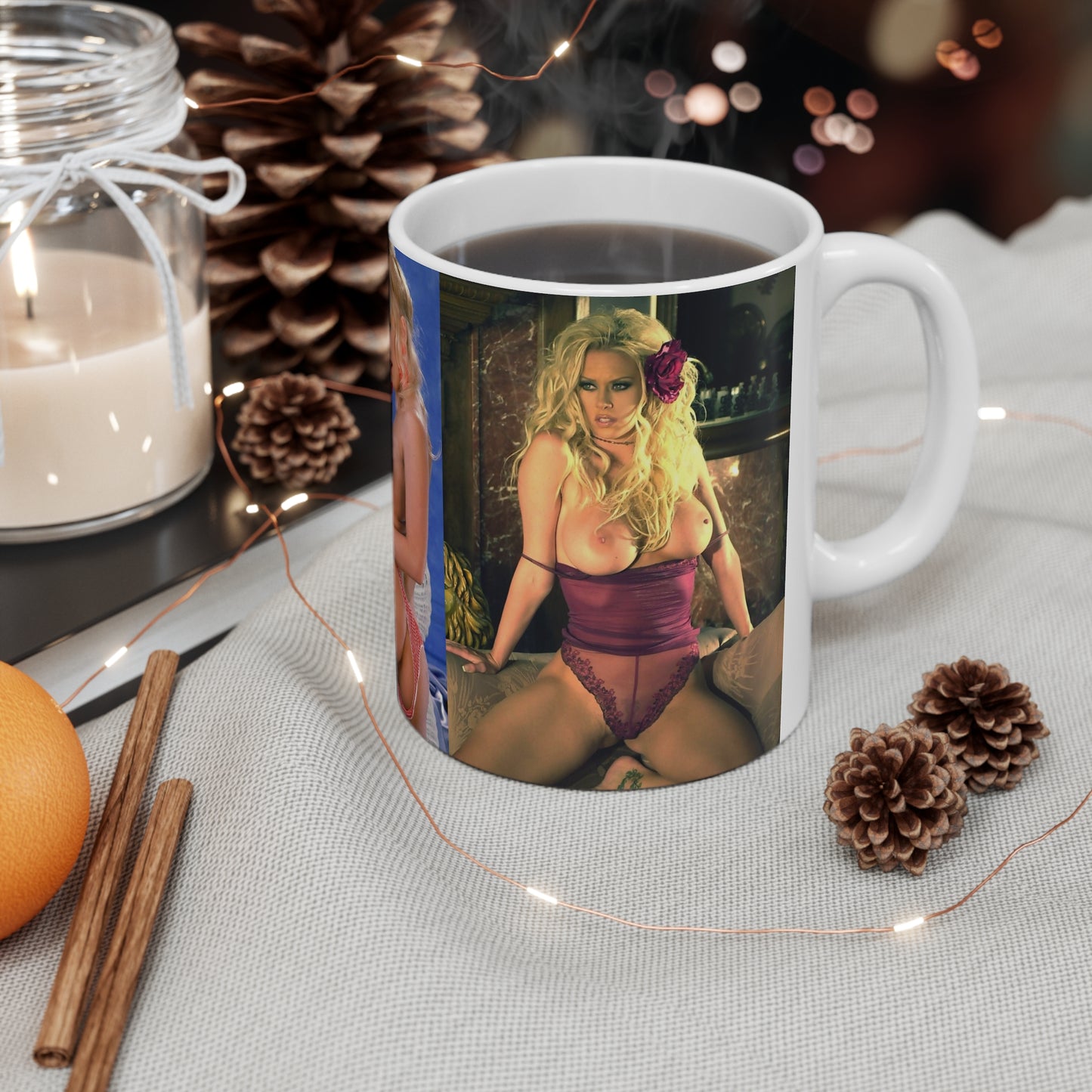 Ceramic Mug 11oz Pornstar Jenna Jameson Nude