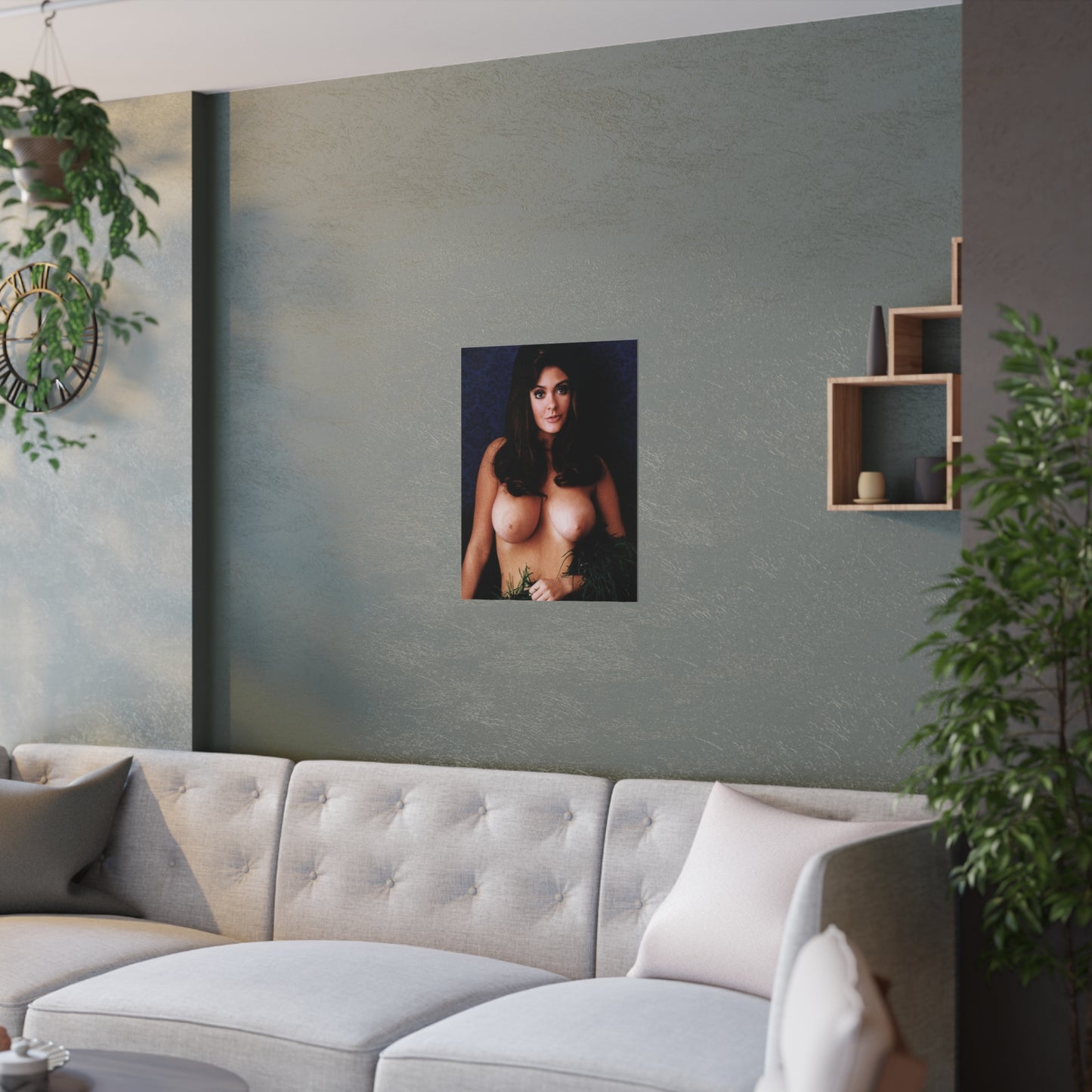 Satin Posters (210gsm) Playboy Playmate Cynthia Myers Nude
