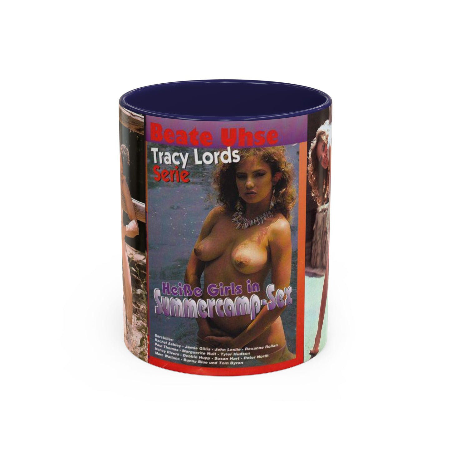 Accent Coffee Mug (11, 15oz) Traci Lords Nude