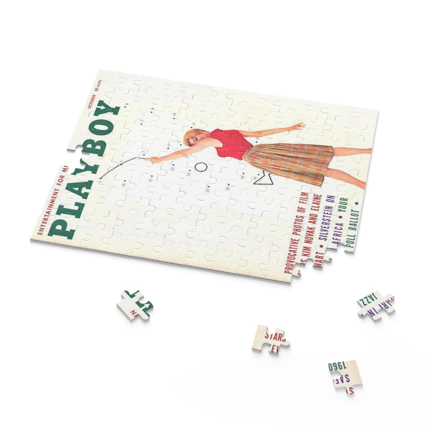 Puzzle (120, 252, 500-Piece) Playboy Cover October 1959