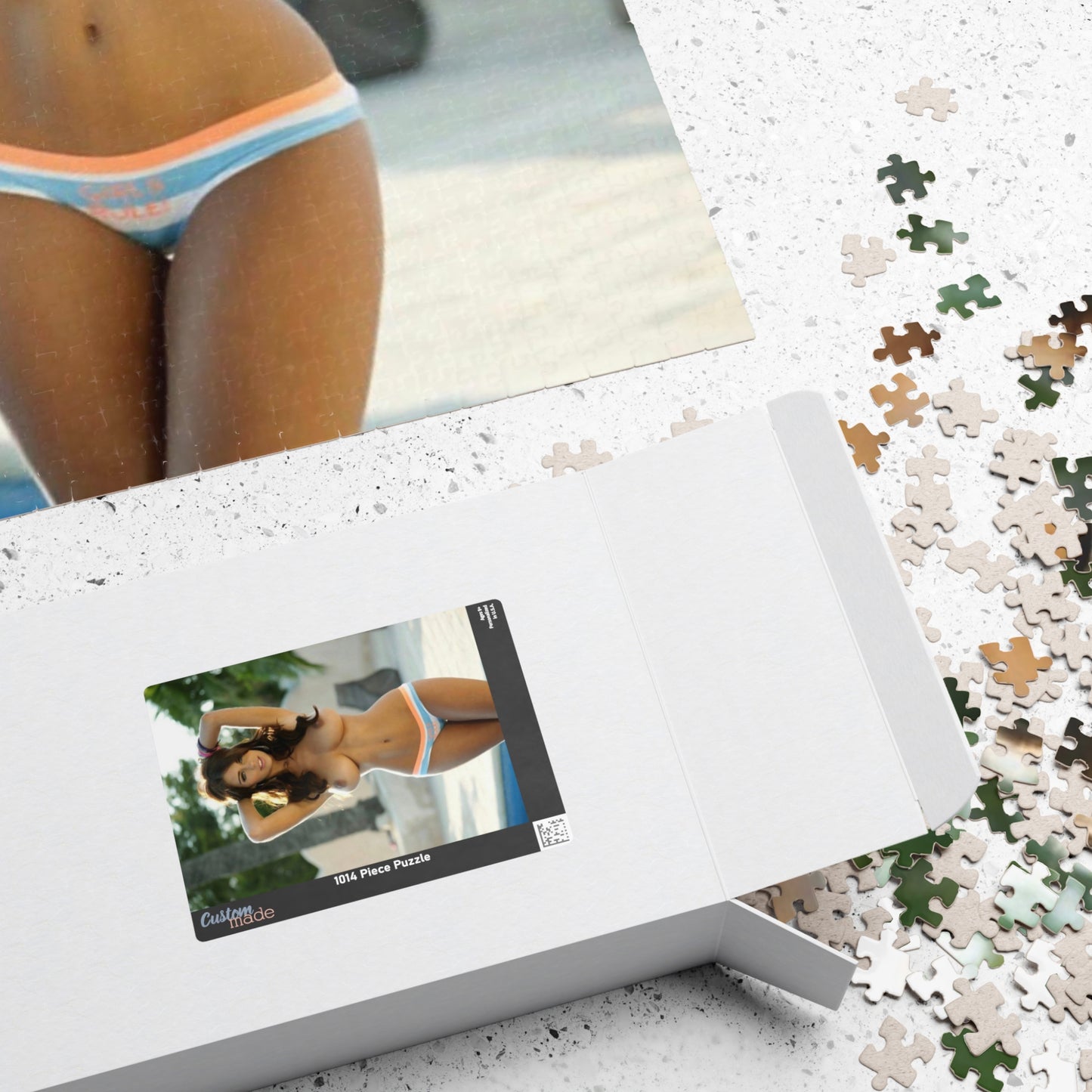 Puzzle (110, 252, 500, 1014-piece) Sexy Natural Nude