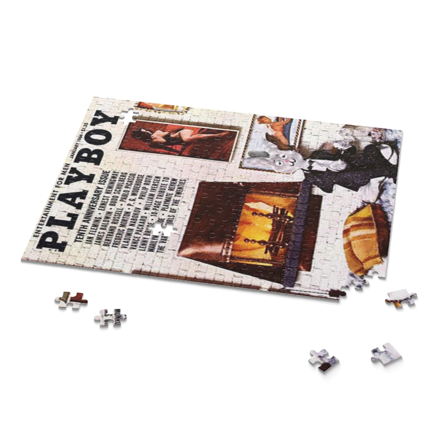 Puzzle (120, 252, 500-Piece) Playboy Cover January 1964