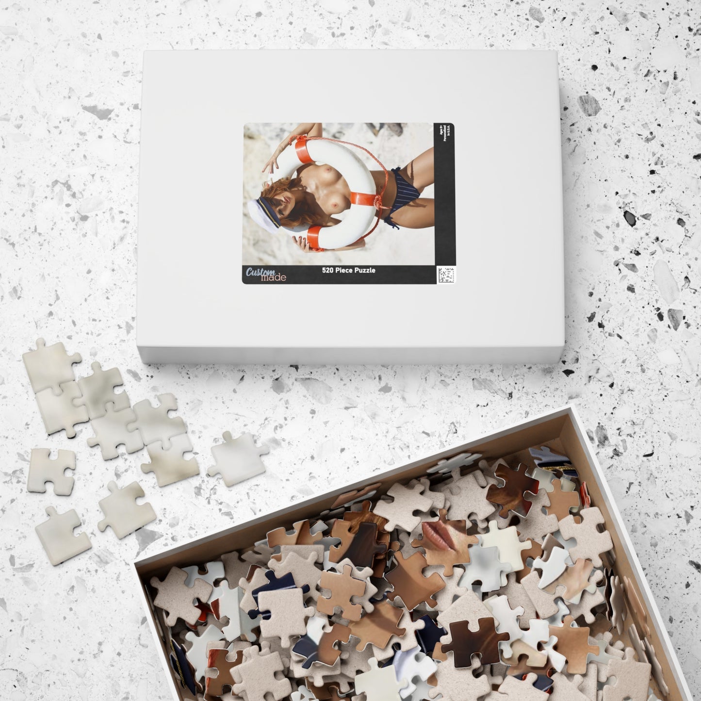 Puzzle (110, 252, 500, 1014-piece) Playboy Playmate July 2018 Valeria Lakhina