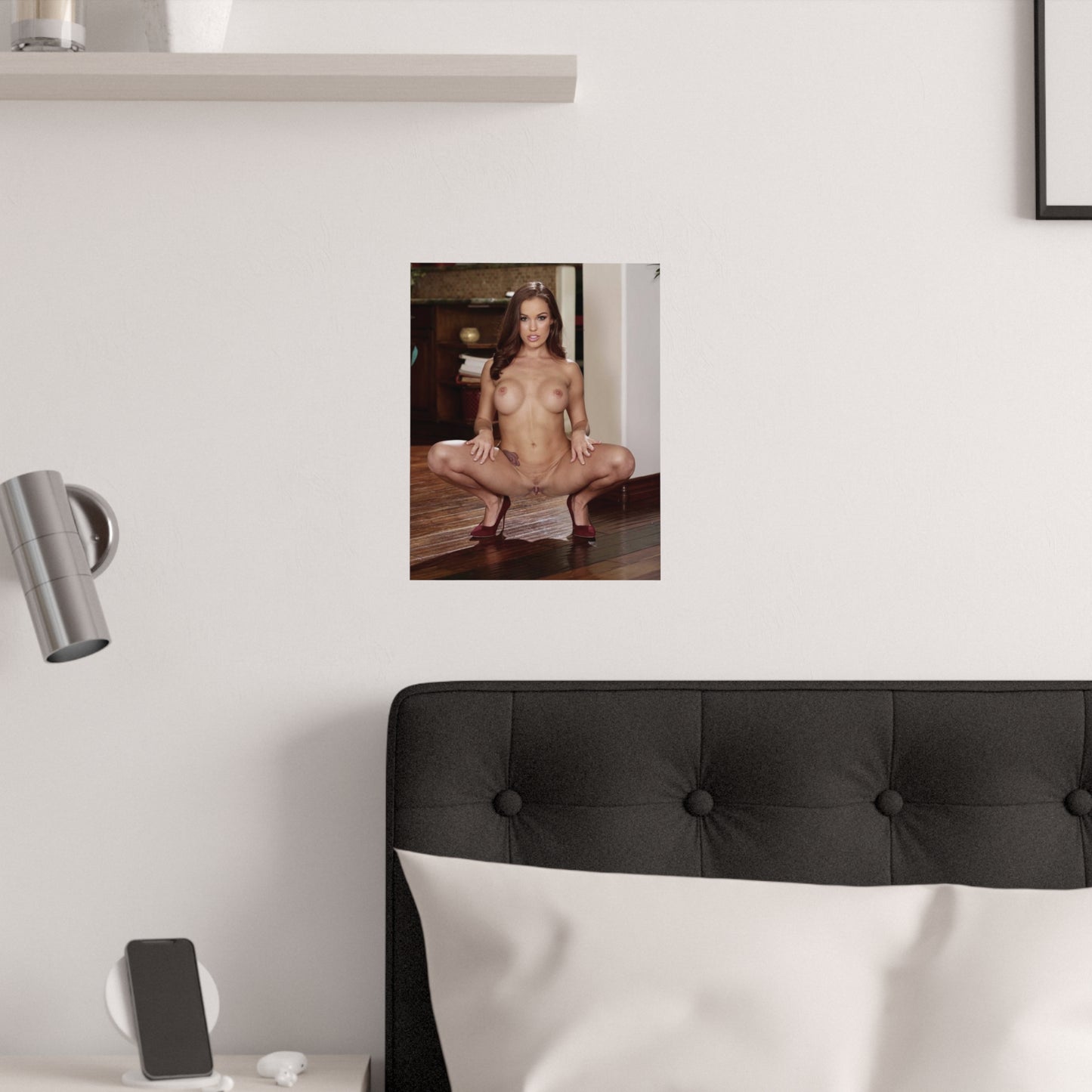 Satin Posters (210gsm) Megan Rain Nude #2