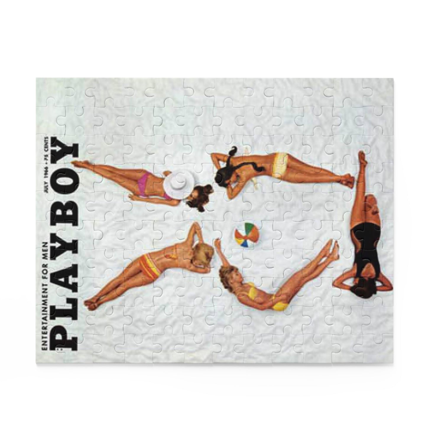 Puzzle (120, 252, 500-Piece) Playboy Cover July 1966