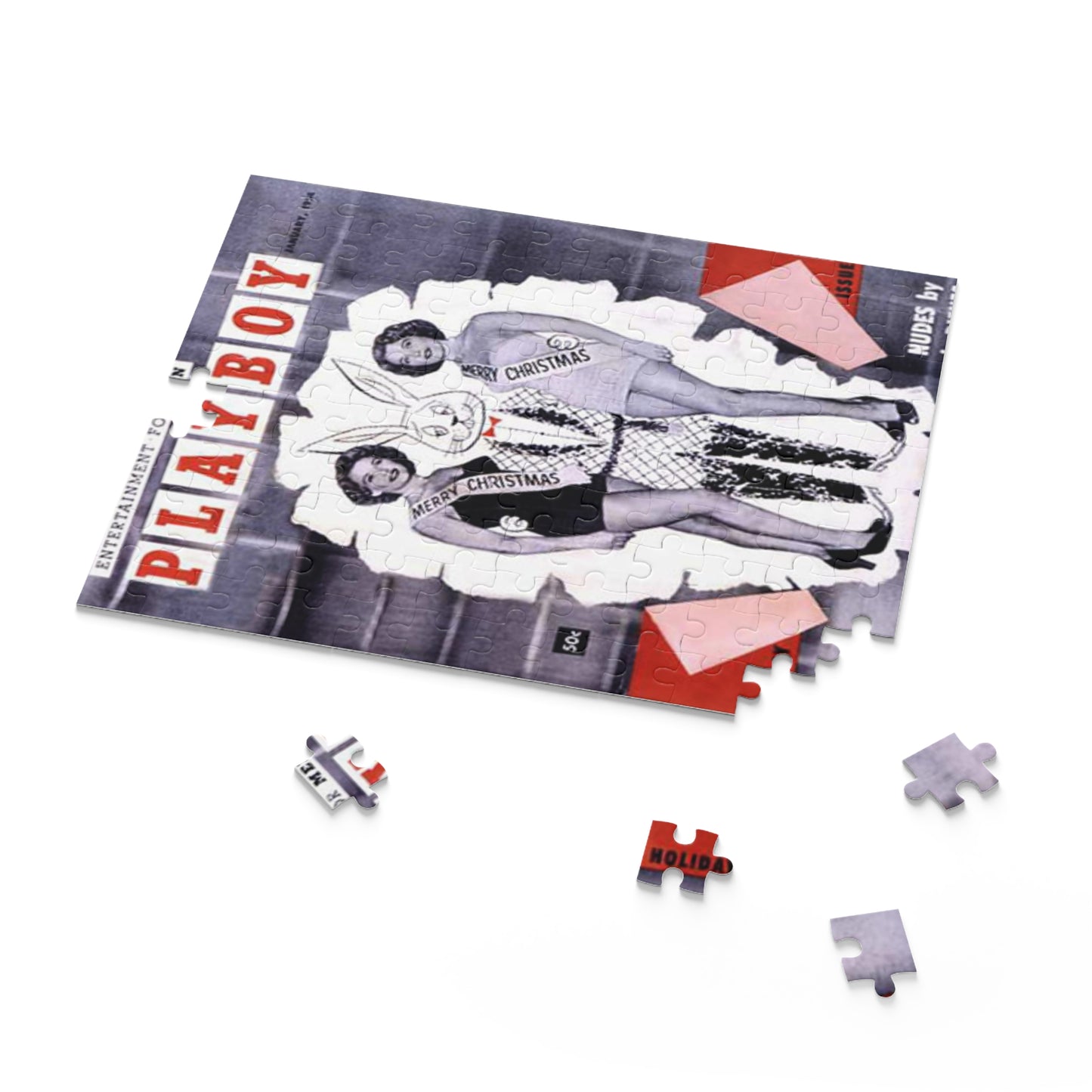 Puzzle (120, 252, 500-Piece) Playboy Cover January 1954