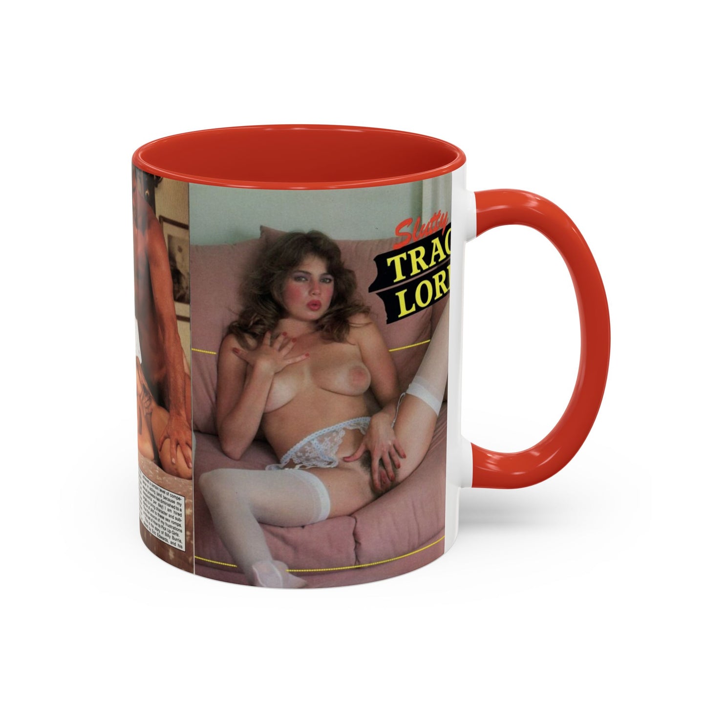 Accent Coffee Mug (11, 15oz) Traci Lords Nude