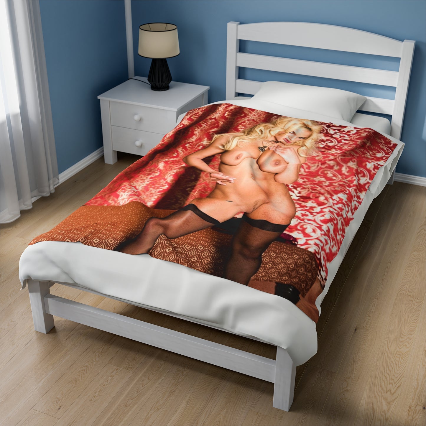Velveteen Plush Blanket Pornstar Shyla Stylez Nude
