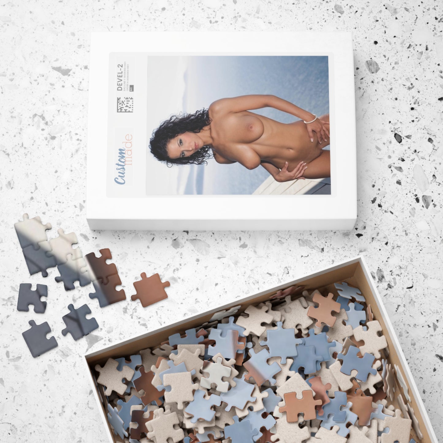 Puzzle (110, 252, 500, 1014-piece) Angel Dark Nude