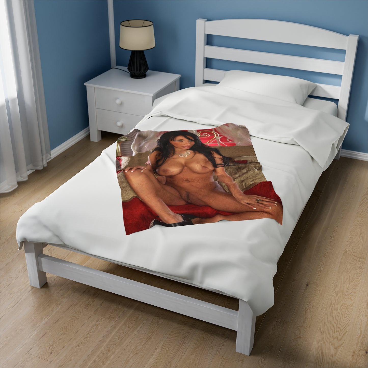 Velveteen Plush Blanket Porn Star Anissa Kate Nude