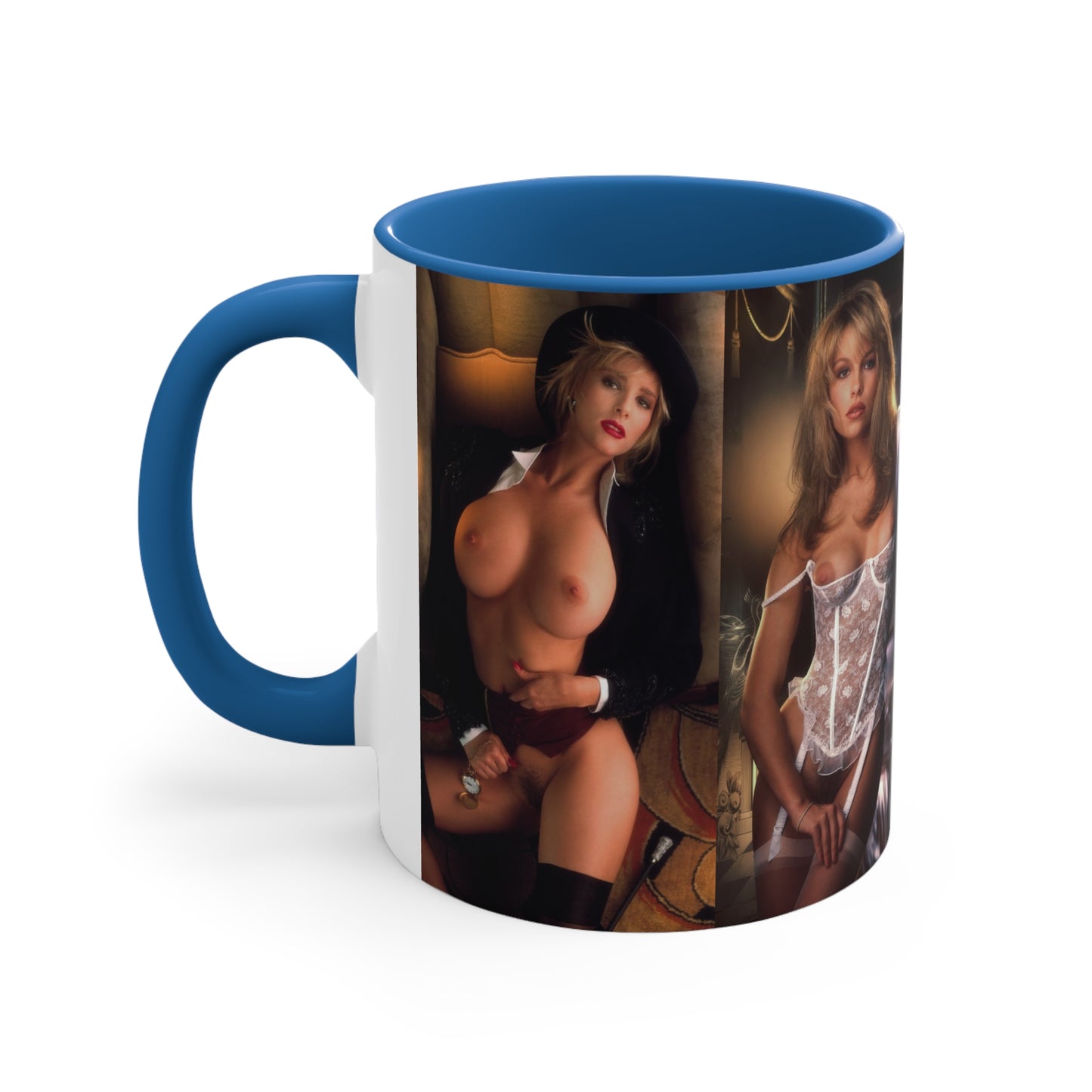 Accent Coffee Mug, 11oz Playboy Playmates 1990 January - April