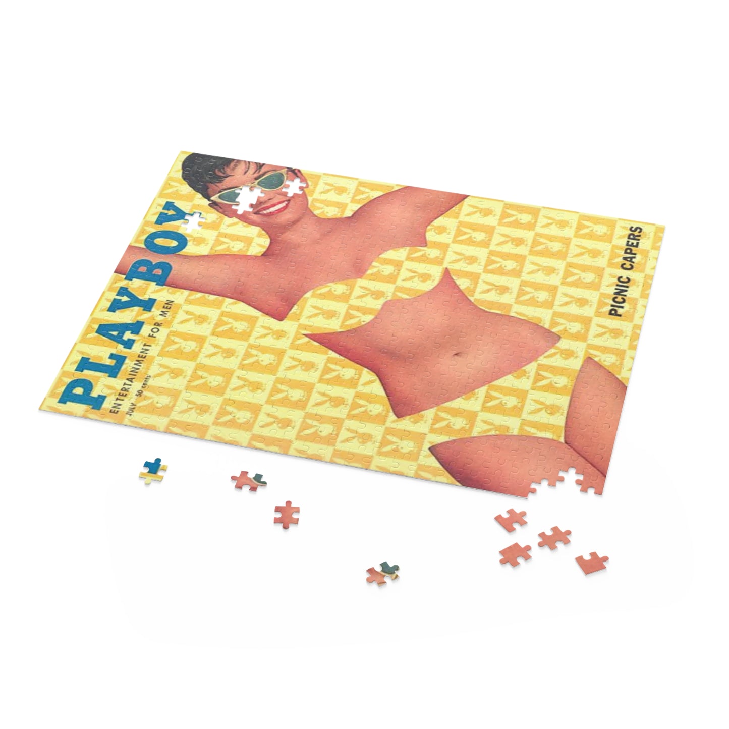 Puzzle (120, 252, 500-Piece) Playboy Cover July 1958