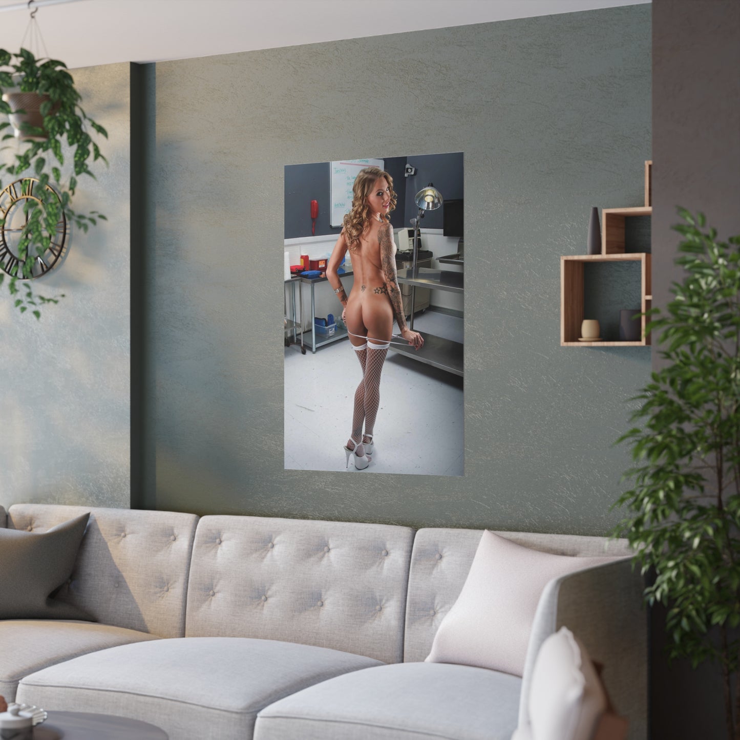 Satin Posters (210gsm) Adult Star Juelz Ventura Nude
