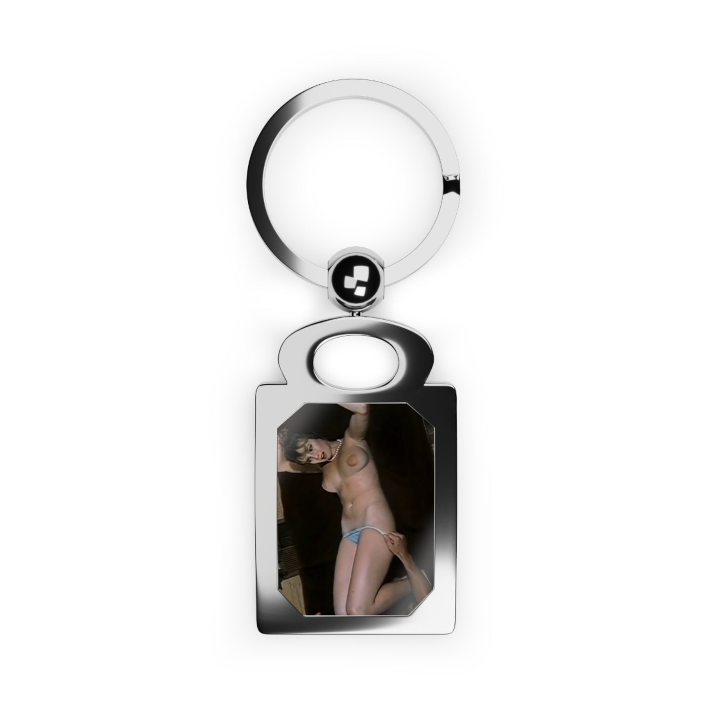 Rectangle Photo Keyring Traci Lords Nude Retro Porn Star