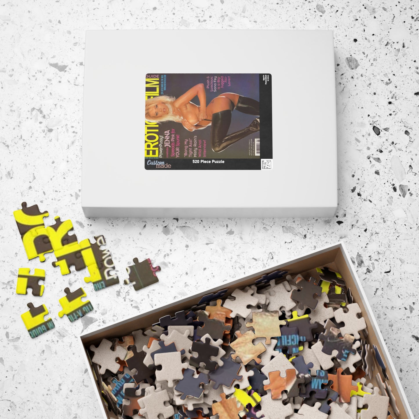 Puzzle (110, 252, 520, 1014-piece) Jenna Jameson Magazine Cover