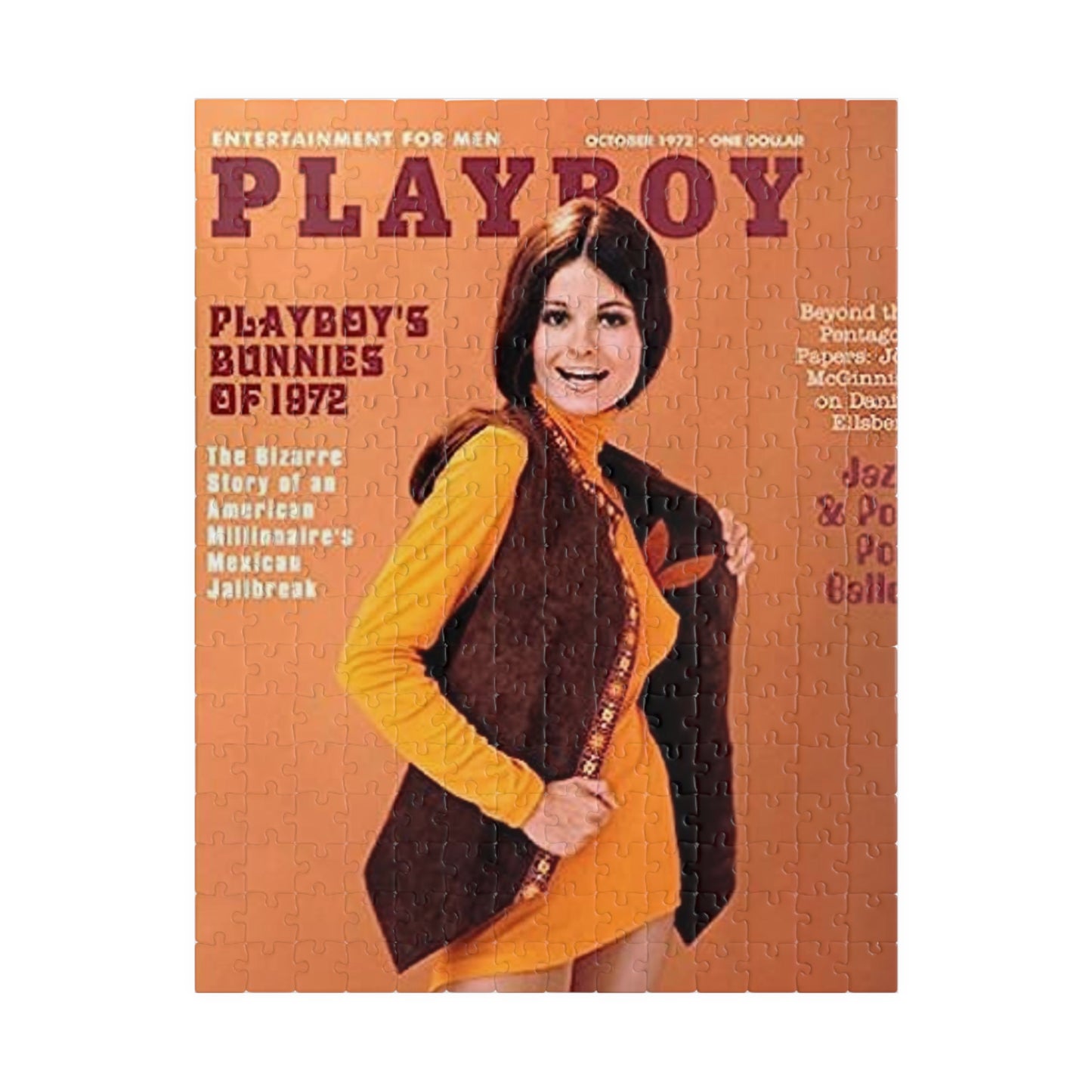 Puzzle (110, 252, 500, 1014-piece) Playboy Cover October 1972