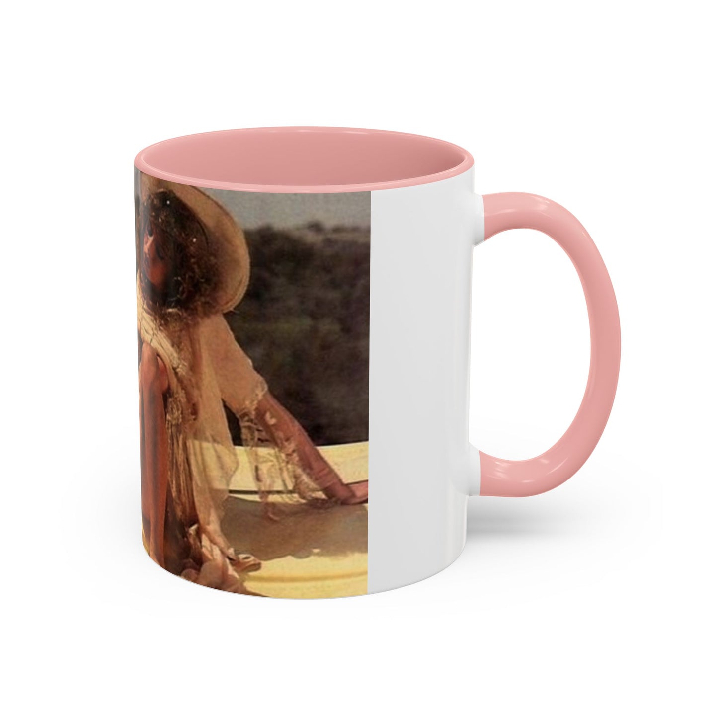 Accent Coffee Mug (11, 15oz) Traci Lords Nude Retro Pornstar Sex