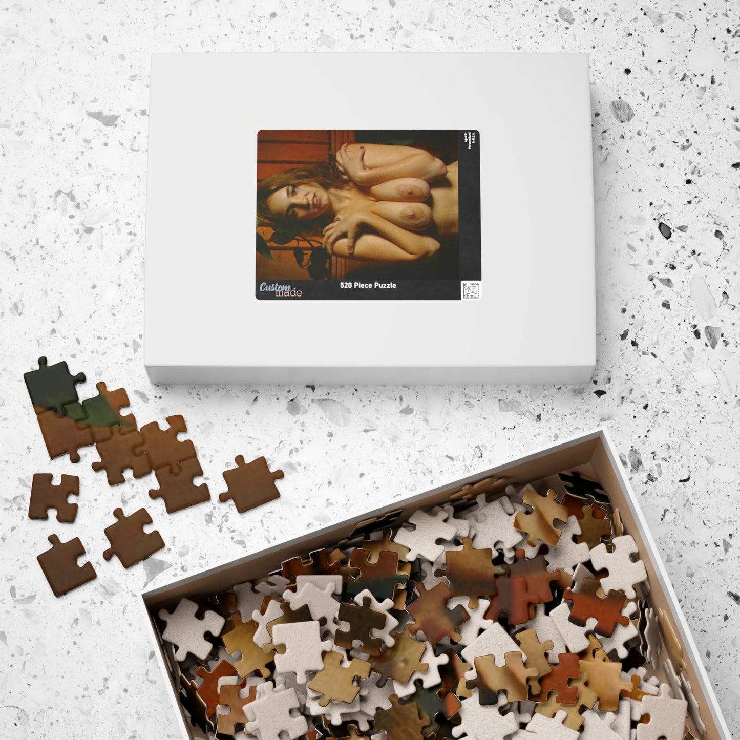 Puzzle (110, 252, 520, 1014-piece) Retro Adult Star Little Oral Annie Nude