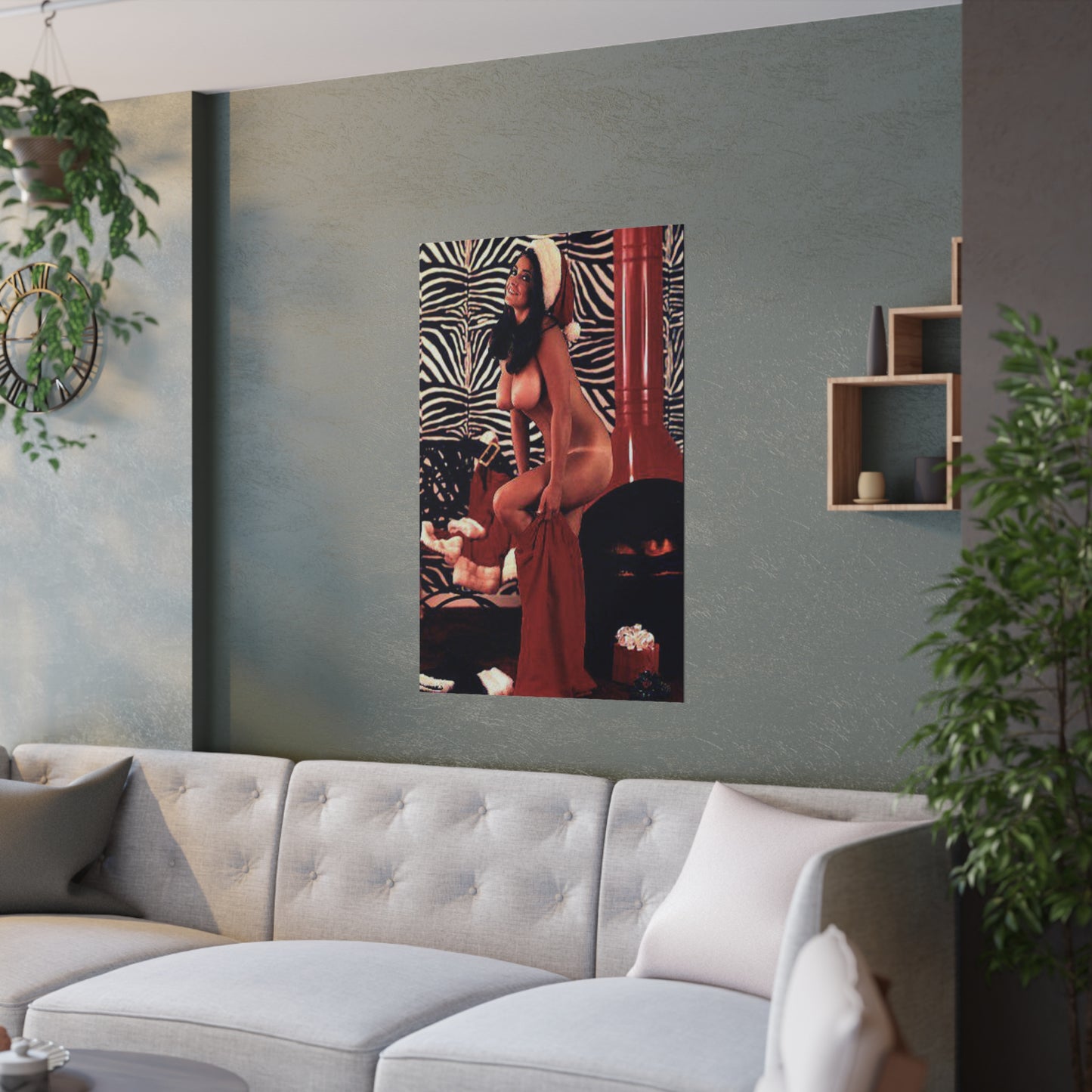 Satin Posters (210gsm) Playboy Playmate Cynthia Myers Nude