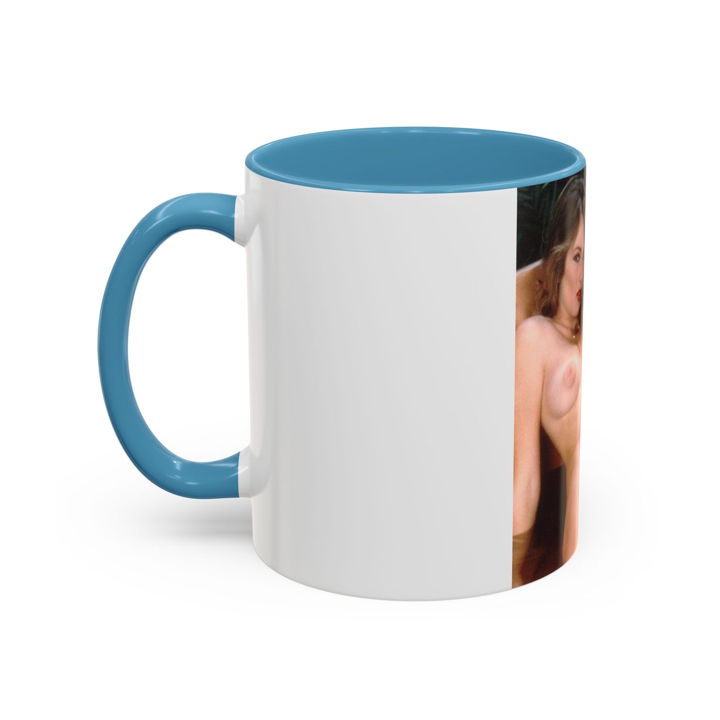 Accent Coffee Mug (11, 15oz) Retro Porn Star Traci Lords Nude