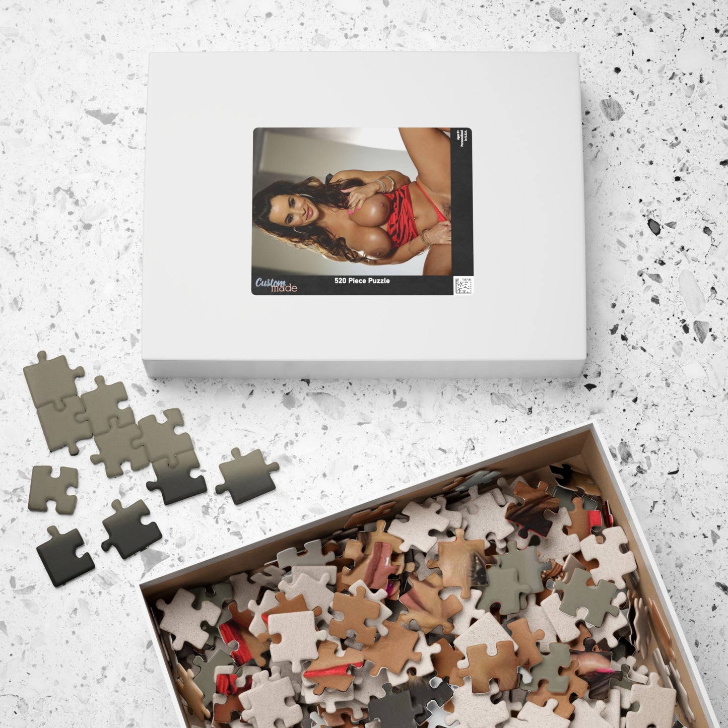 Puzzle (110, 252, 500, 1014-piece) Pornstar Lisa Ann Nude