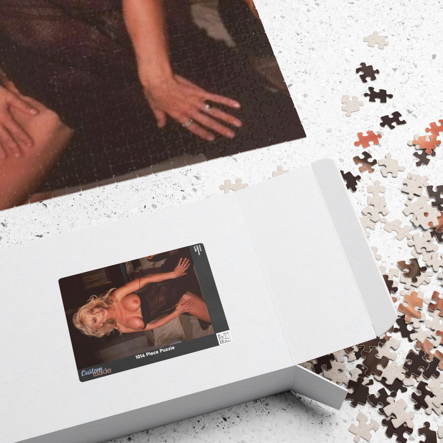 Puzzle (110, 252, 500, 1014-piece) Retro Porn Star Nina Hartley Nude