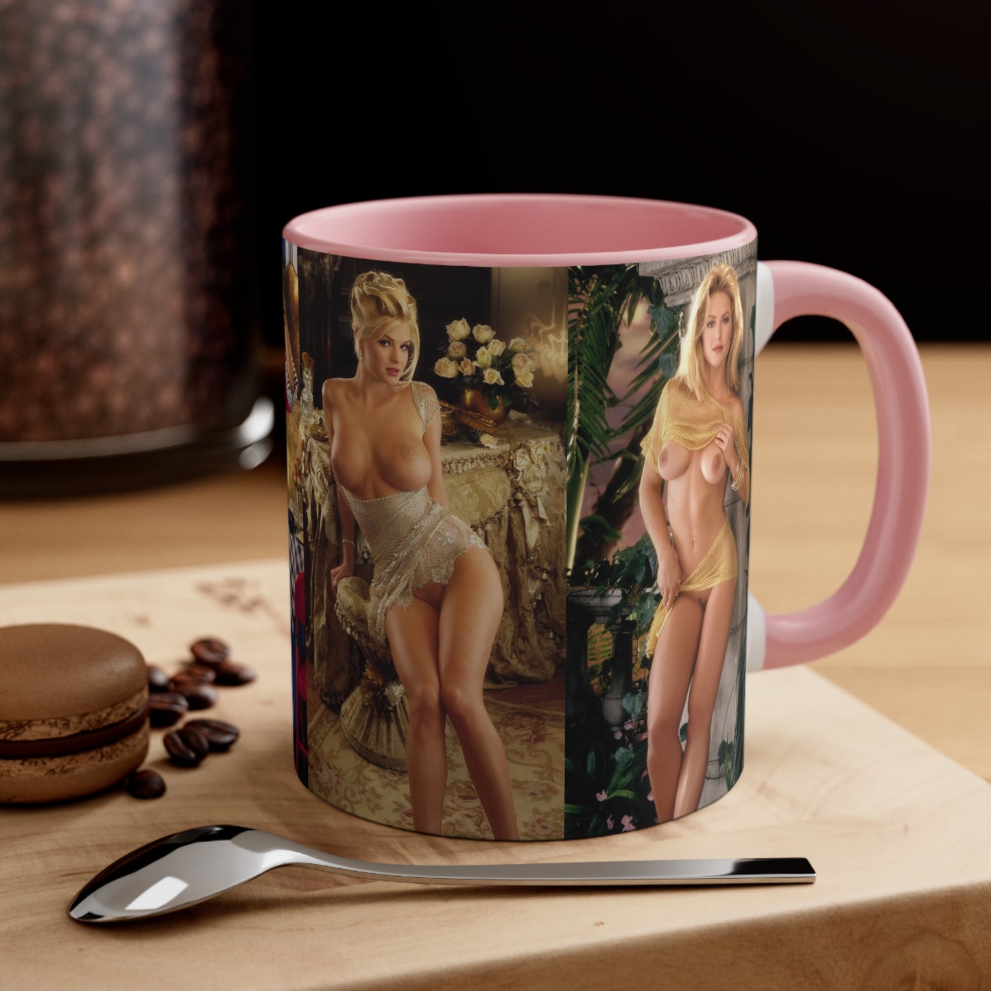 Accent Coffee Mug, 11oz Playboy Playmates 1996 January - April