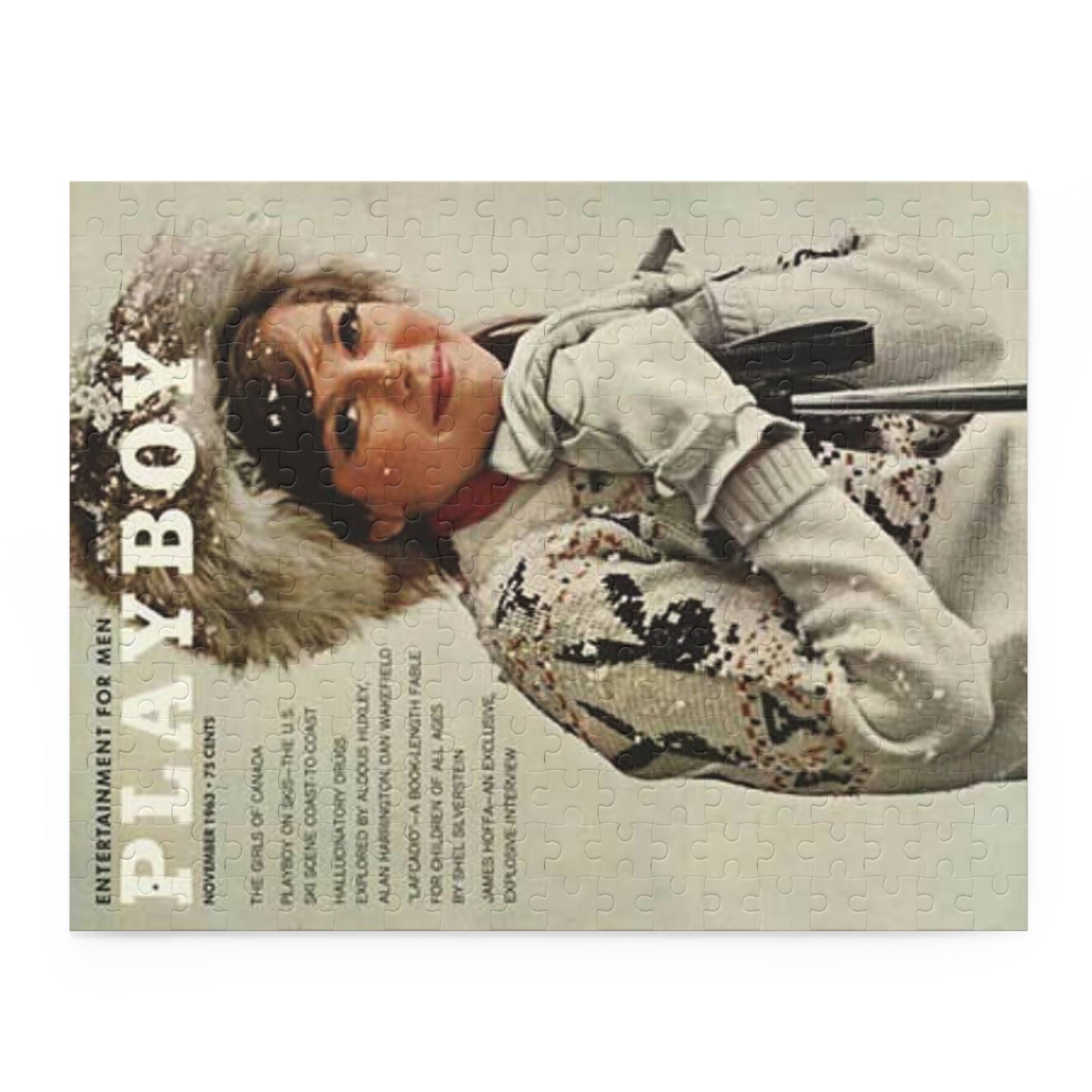 Puzzle (120, 252, 500-Piece) Playboy Cover November 1963