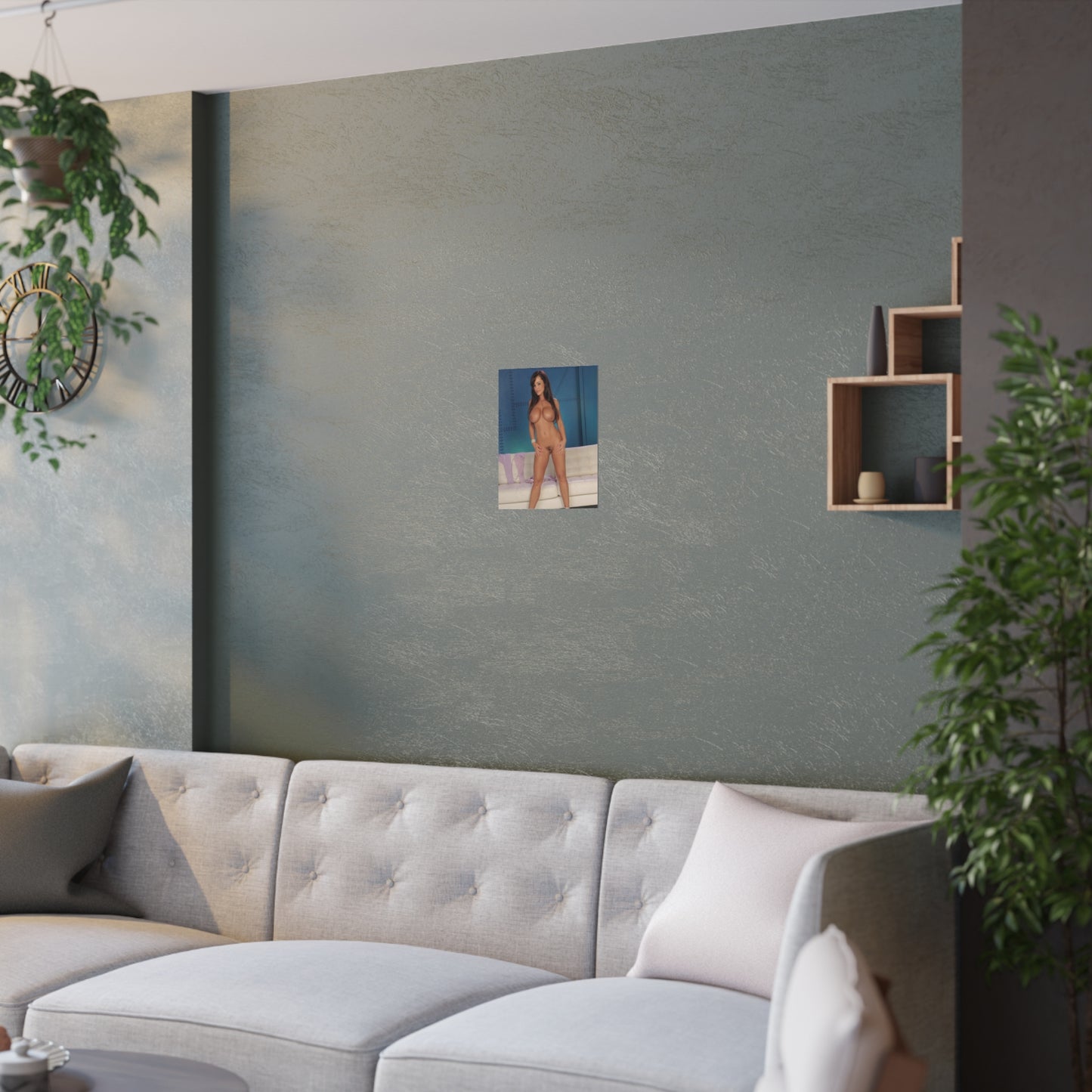 Satin Posters (210gsm) Pornstar Lisa Ann Nude