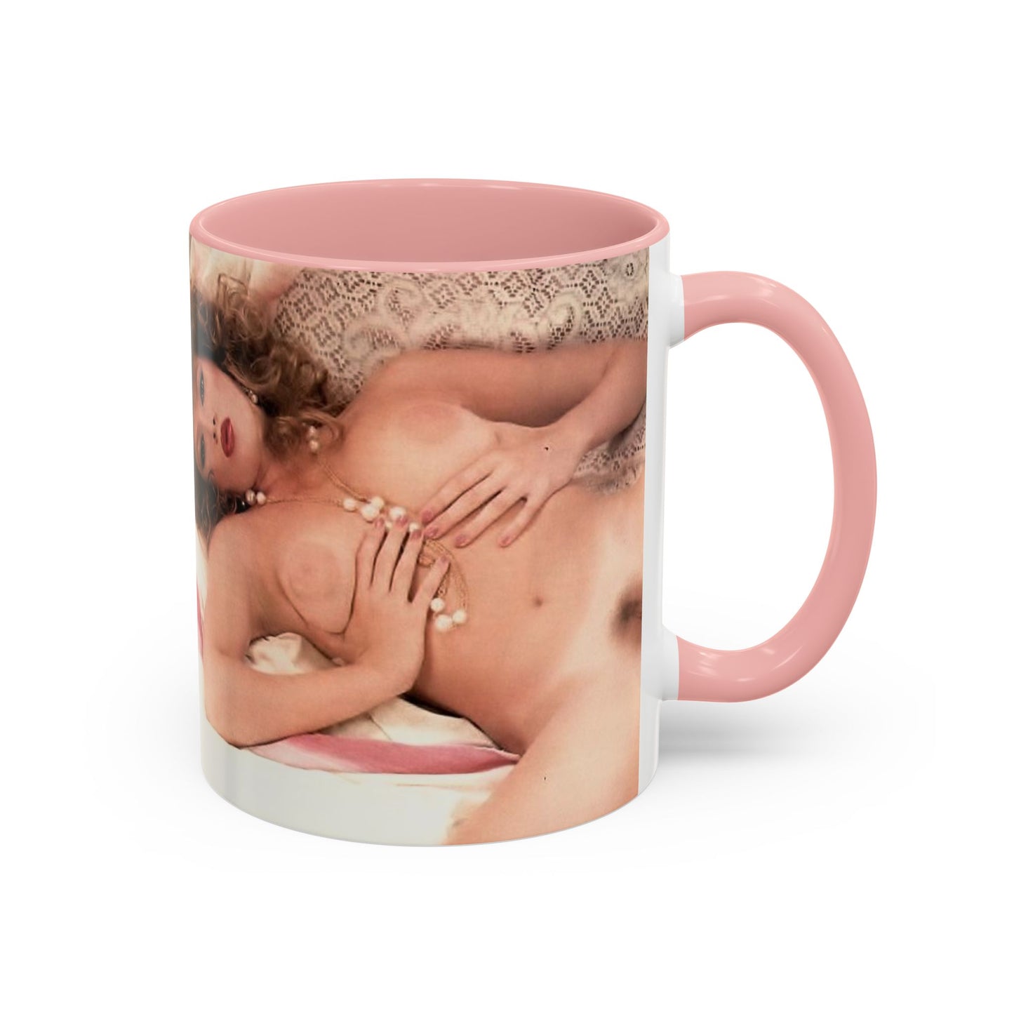 Accent Coffee Mug (11, 15oz) Traci Lords Nude