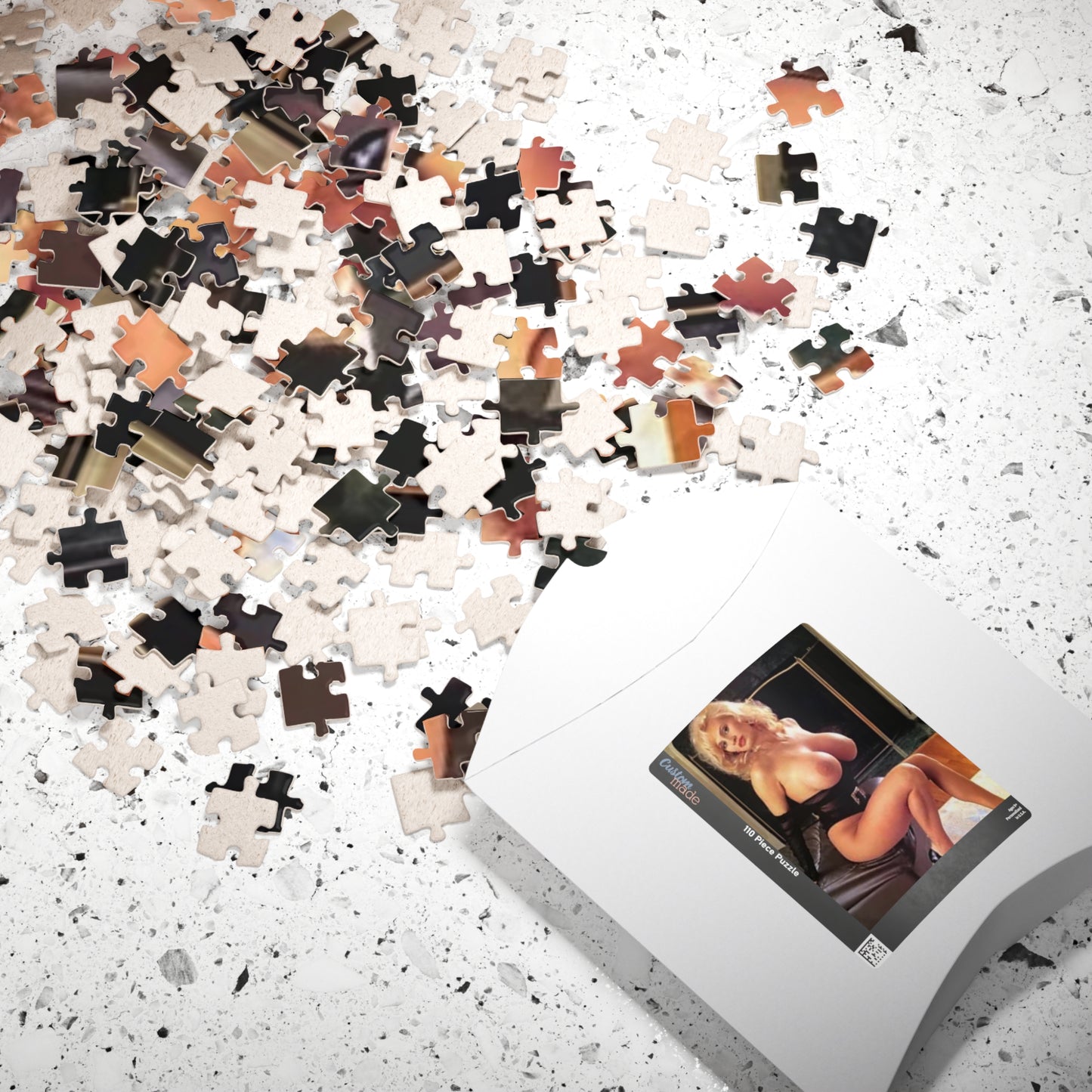Puzzle (110, 252, 520, 1014-piece) Retro Porn Star Marilyn Melons