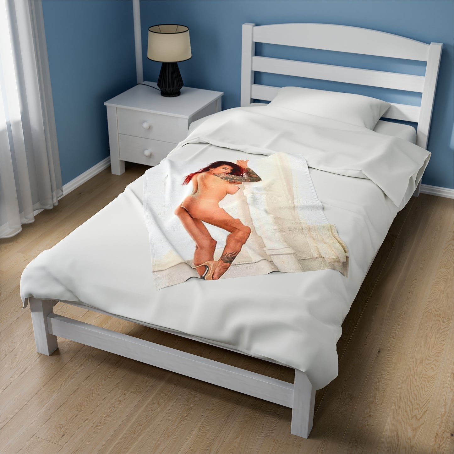 Velveteen Plush Blanket Porn Star Tera Patrick Nude