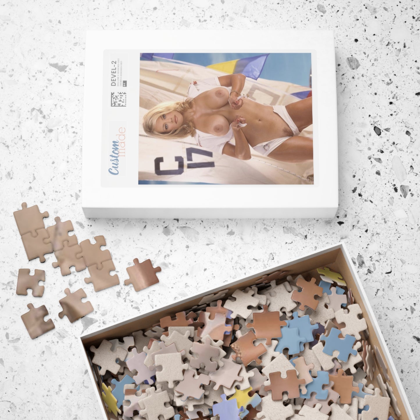 Puzzle (110, 252, 500, 1014-piece) Playboy Playmate April 1999 Natalia Sokolova