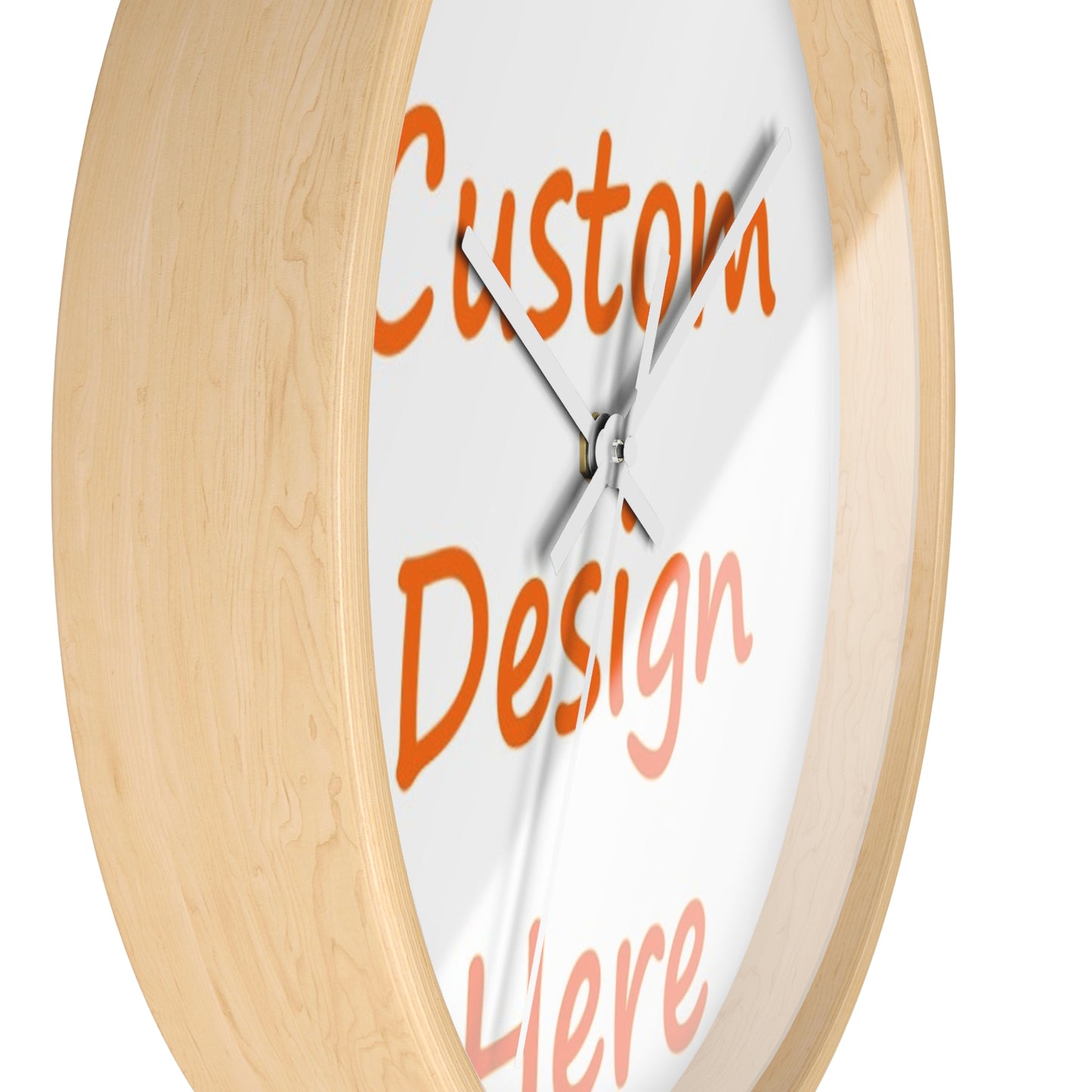 Wall Clock Custom Purchase & Message Artwork! No Limits!
