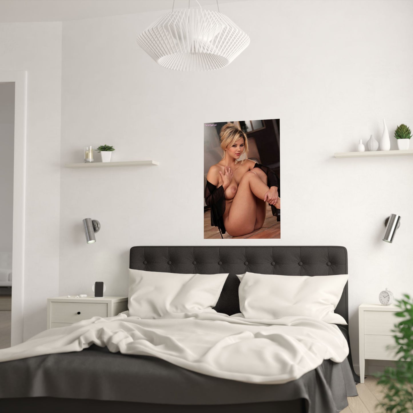 Poster - Porn Star Ashlynn Brooke Nude - Satin Posters (210gsm)