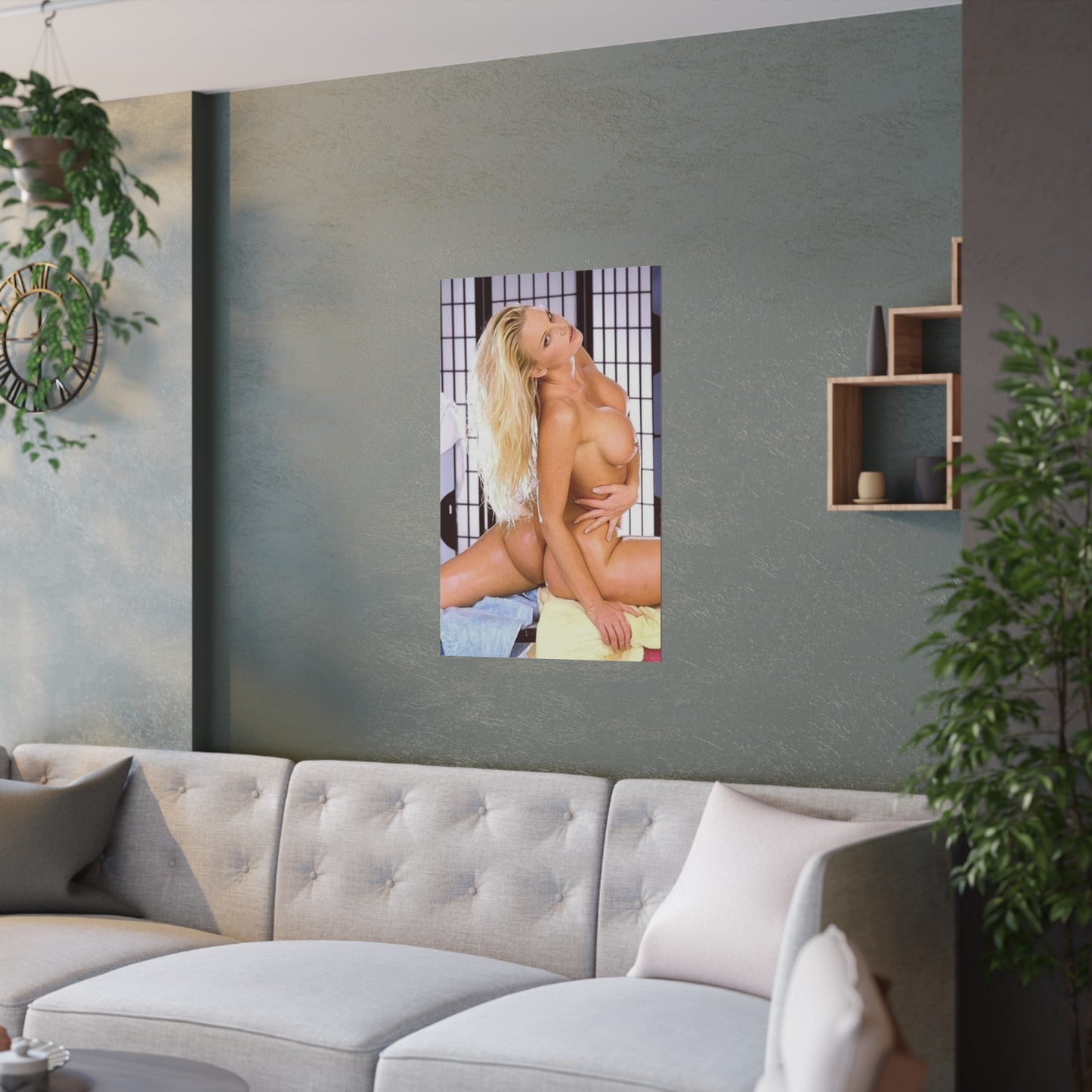 Satin Posters (210gsm) Pornstar Nikki Tyler Nude