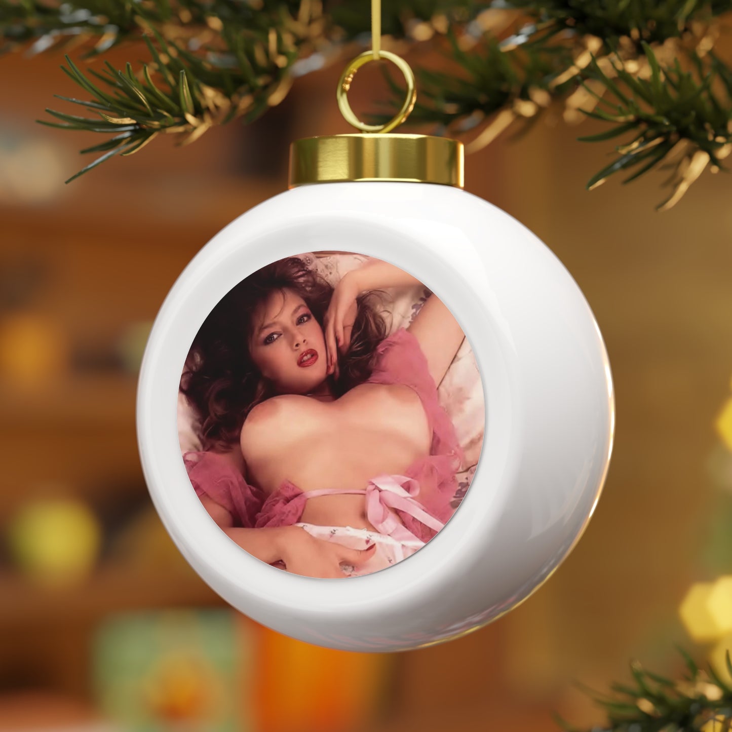 Christmas Ball Ornament Traci Lords