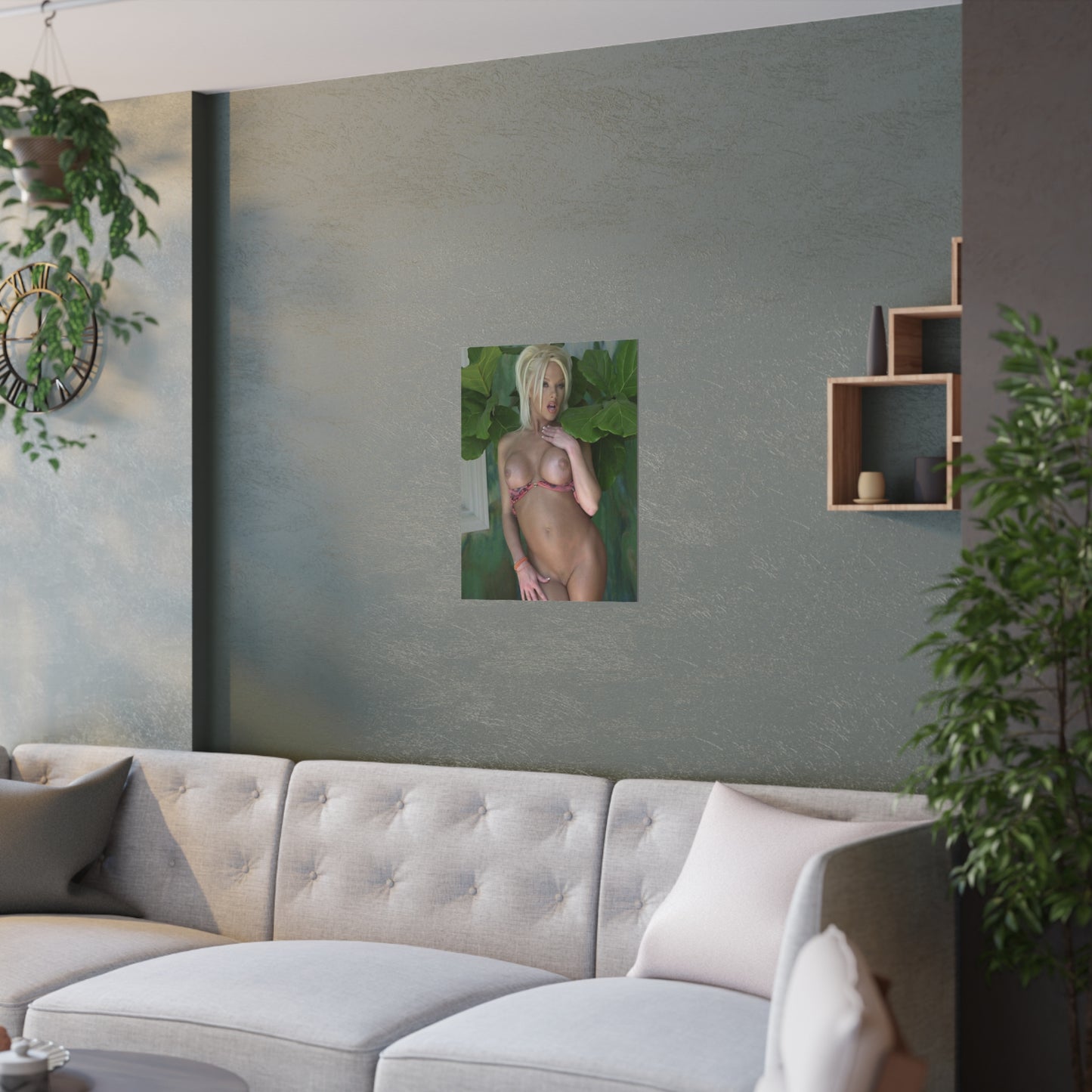 Satin Posters (210gsm) Pornstar Chloe Jones Nude