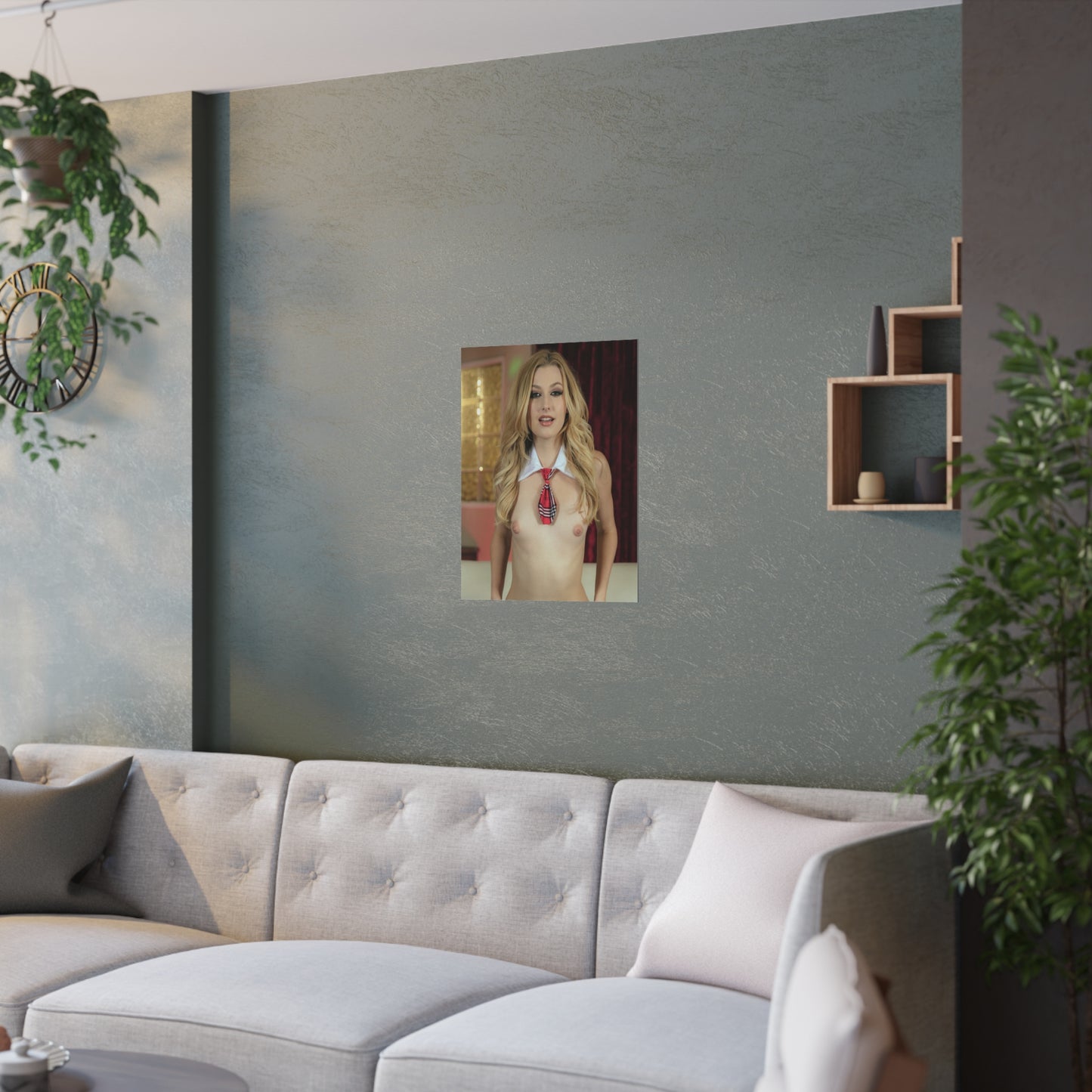 Satin Posters (210gsm) Pet 2018 Alexa Grace Nude