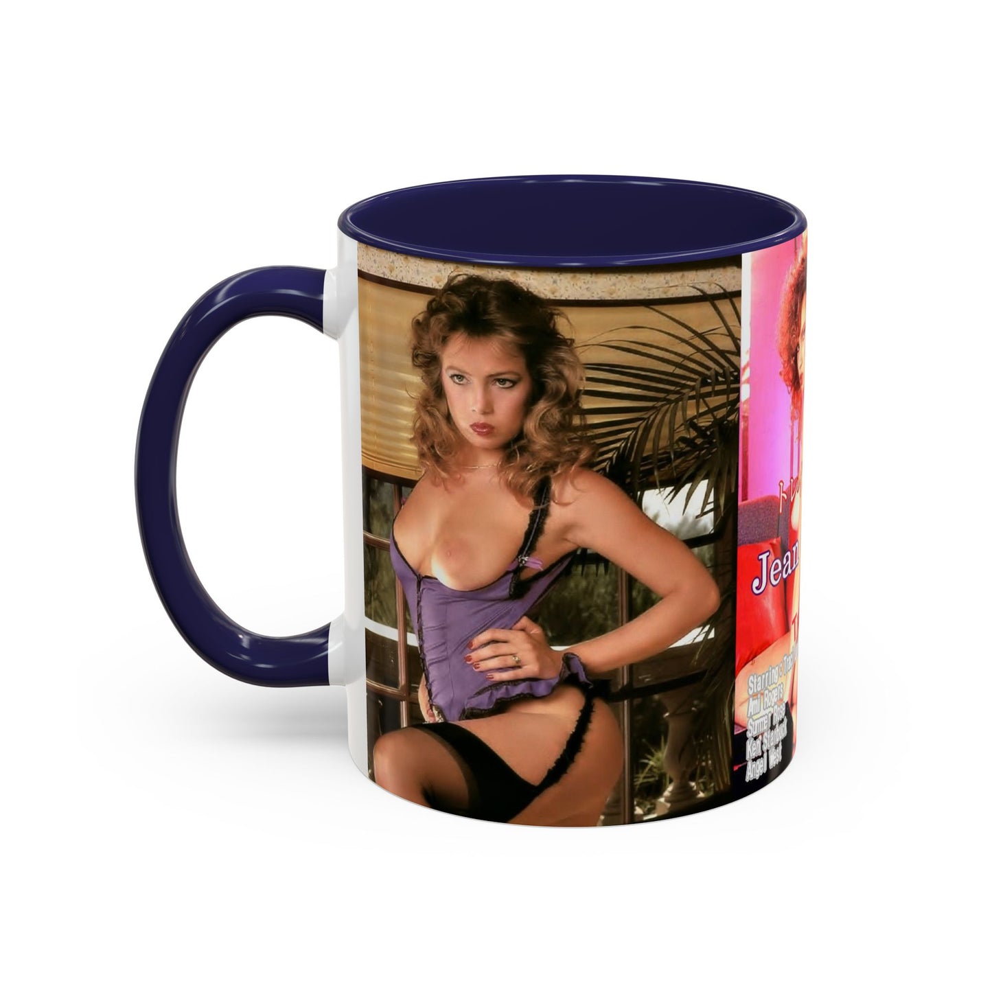 Accent Coffee Mug (11, 15oz) Traci Lords Nude