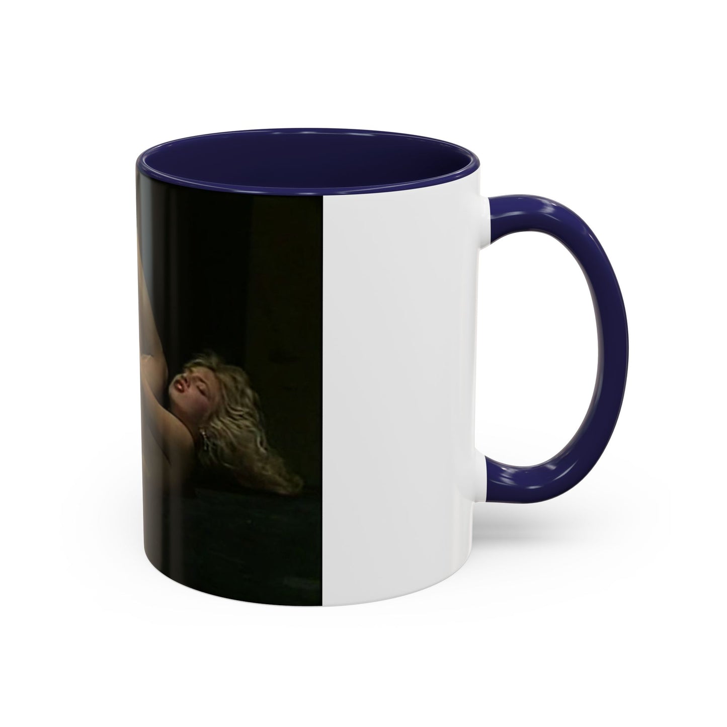 Accent Coffee Mug (11, 15oz) Traci Lords Nude Naked Fucking Retro