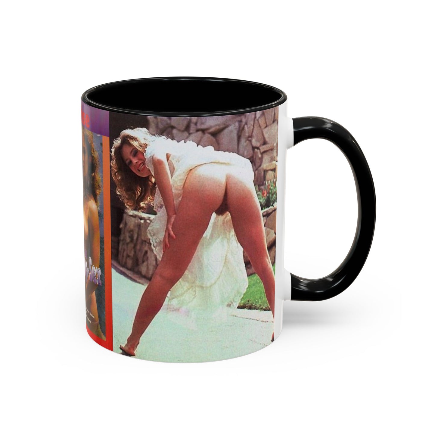 Accent Coffee Mug (11, 15oz) Traci Lords Nude