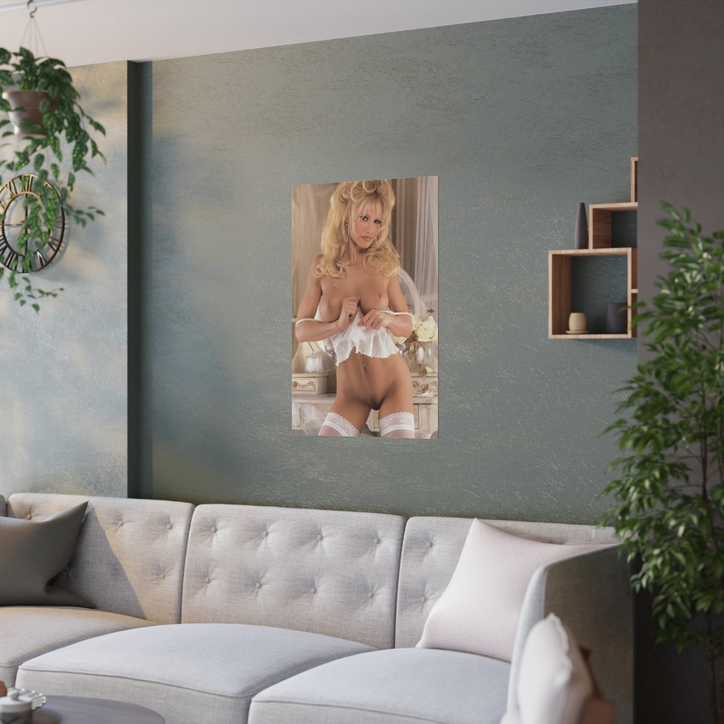 Satin Posters (210gsm) Sable Rena Mero Nude