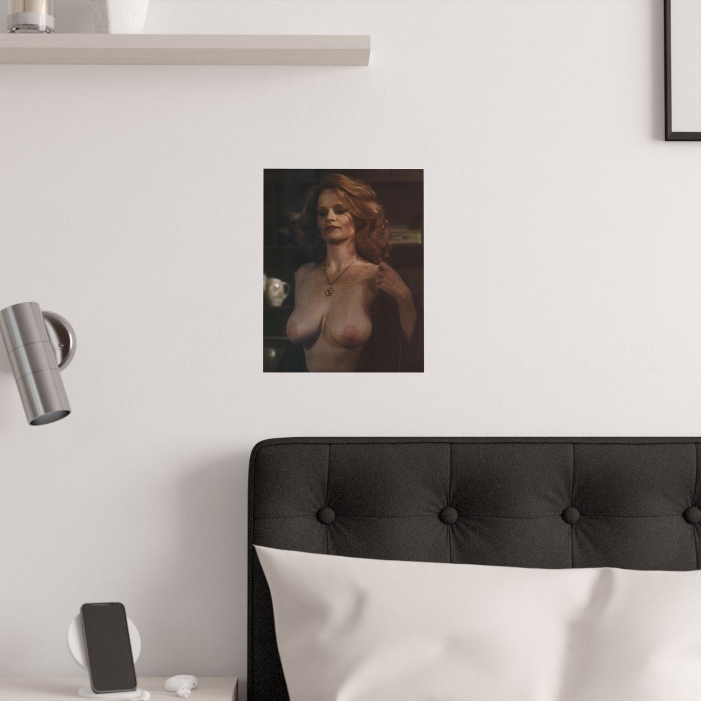 Satin Posters (210gsm) Retro Pornstar Lisa De Leeuw Nude