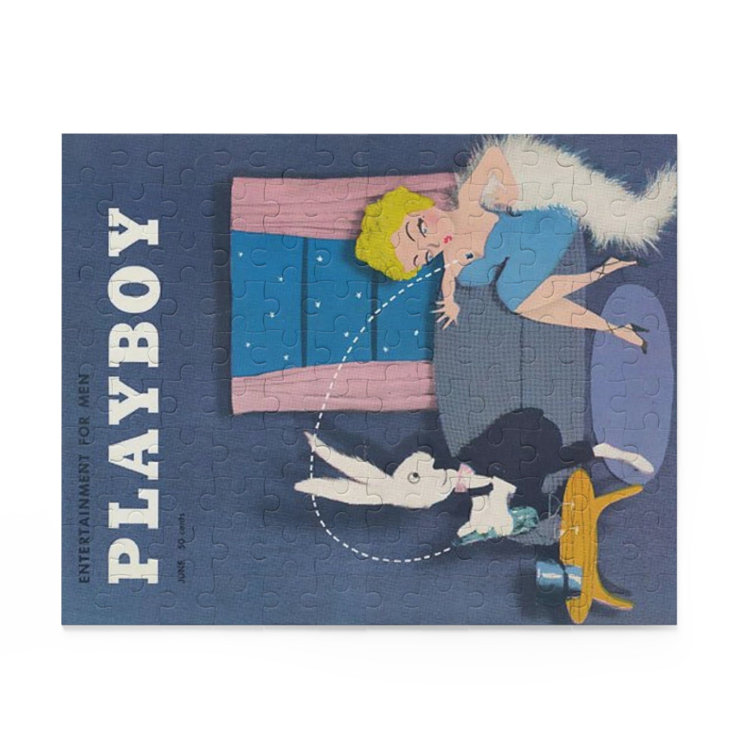 Puzzle (120, 252, 500-Piece) Playboy Cover June 1954