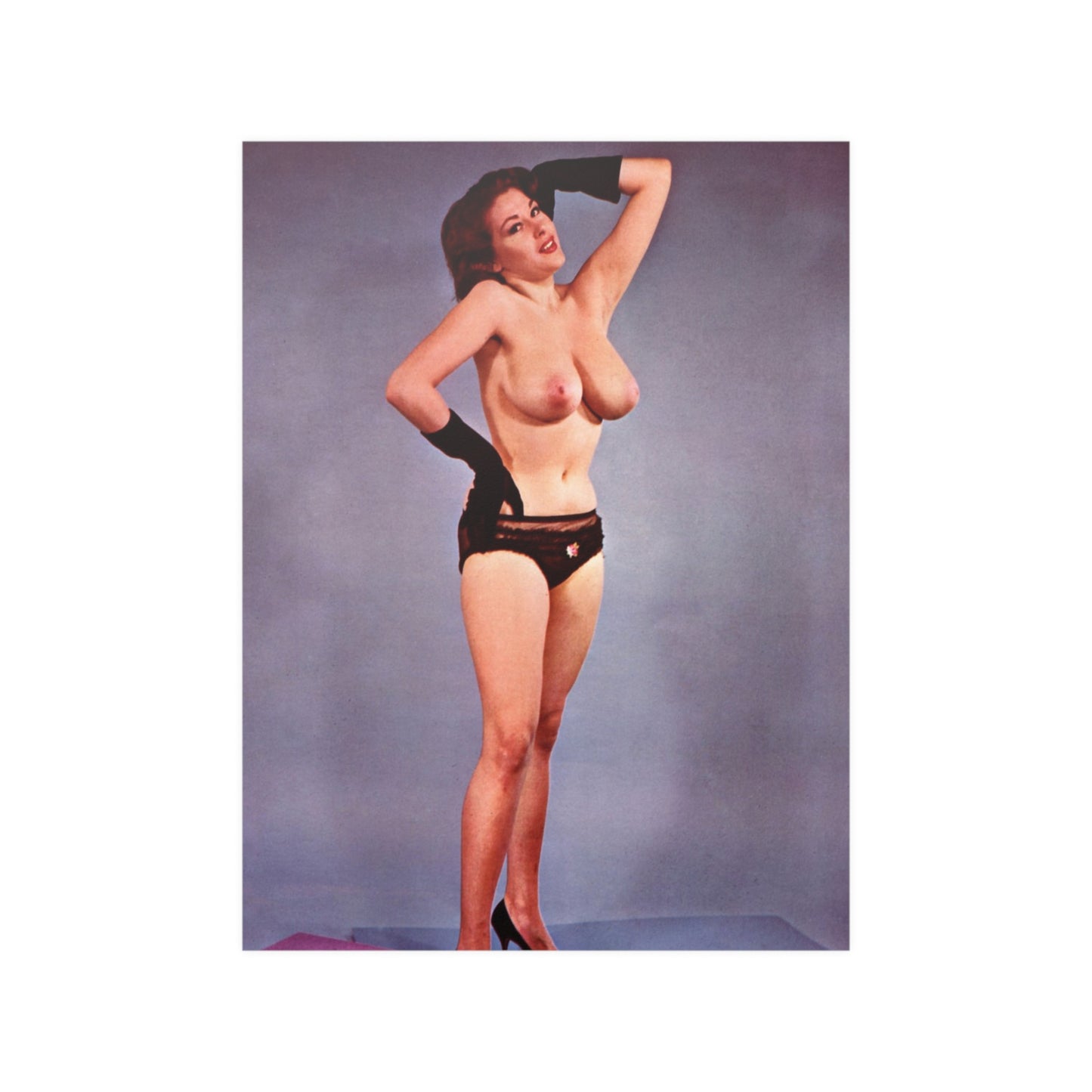 Satin Posters (210gsm) Playmate 1959 Elaine Reynolds nude #2
