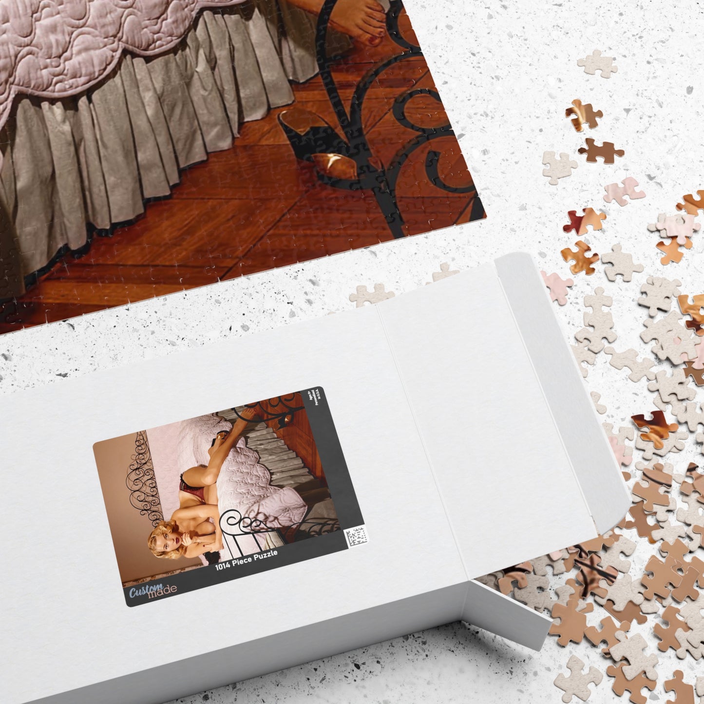 Puzzle (110, 252, 500, 1014-piece) Playmate 1955 Eve Meyer Nude